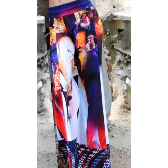 Haute Hippie Rock and Roll Palazzo Pants